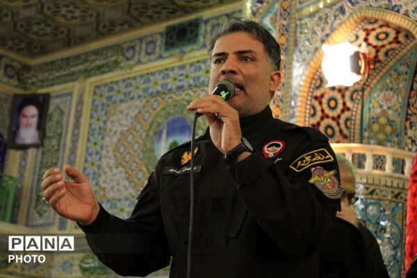 ‌حضور قوم بختیاری در تشییع شهید سجاد نادری
