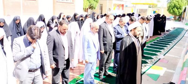 آیین بازگشایی مدارس و آغاز سال تحصیلی در هنرستان حضرت معصومه (س) شهر کلات
