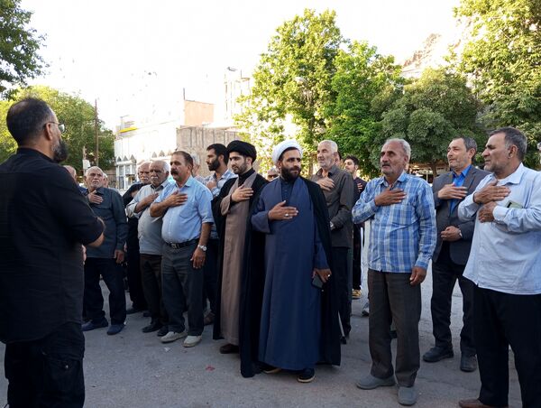مراسم عزاداری سیدالشهدای خدمت در لرستان