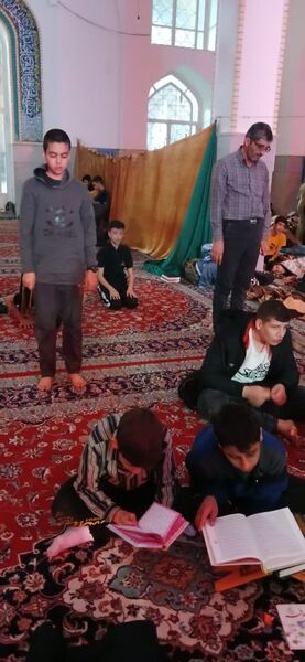 اعتکاف دانش‌آموزی مسجد مصلی اصفهان
