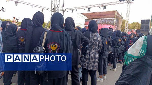 افتتاحیه جشنواره خانواده ورزش در بوستان ملت مشهد مقدس