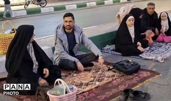 اجتماع عظیم مردمی در لحظات تحویل سال در شهرستان تربت جام