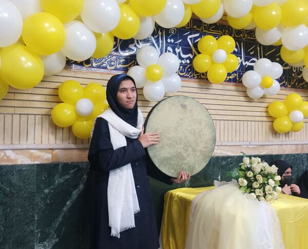 جشن نیمه شعبان در دبیرستان خیرغیابی
