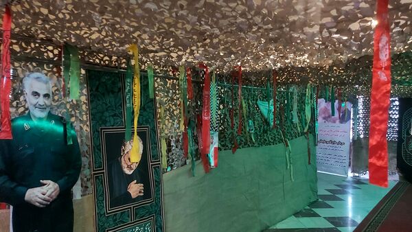برگزاری همایش عهدواره سردار دل‌ها به مناسبت سالروز شهادت حاج قاسم سلیمانی در منطقه ۵ تهران