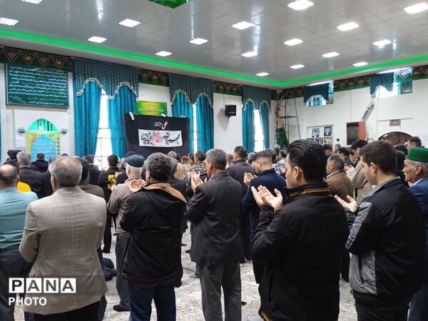 اقامه نماز عید بندگی در مسجد چهارده معصوم الغدیر