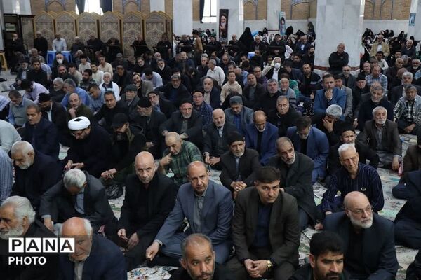 گرامیداشت اربعین رهبر شهید انقلاب و شهدای جنگ رمضان در نماز جمعه باقرشهر و کهریزک 