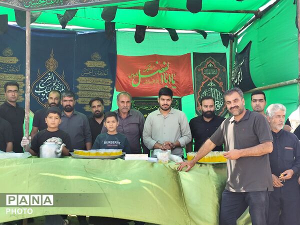 مراسم شب عاشورا و یادواره شهدای جنگ رمضان در فرهادگرد