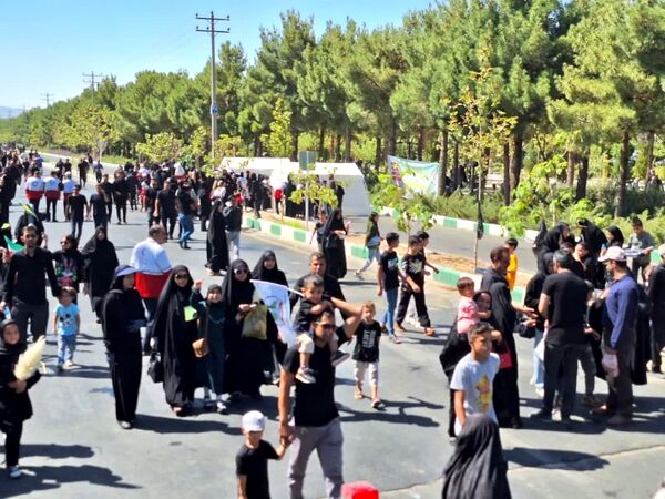 اربعین حسینی در شهرستان کاشمر 