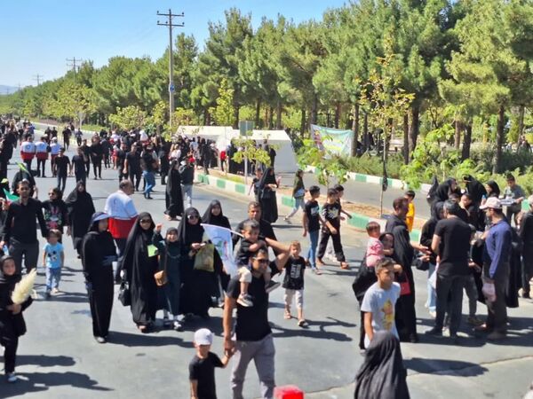 اربعین حسینی در شهرستان کاشمر 