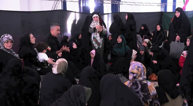 خروش جان‌فدایان ایران در مصلی فردیس