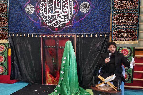 مراسم عزاداری و توزیع نذری به‌مناسبت شهادت حضرت فاطمه زهرا (س) در مدارس شهرستان ورامین