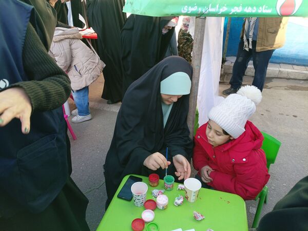 جشن خیابانی میلاد بقیة الله الاعظم (عج) در شهرستان نیشابور