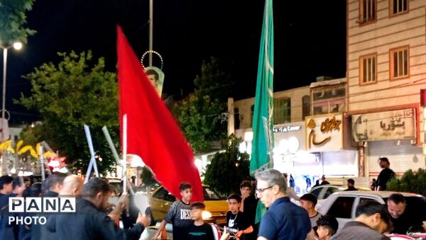 طنین نوای لبیک یا حسین در محفل عاشقان ولایت