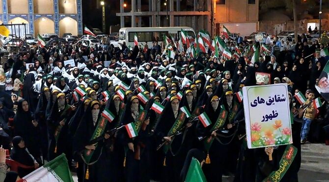 آیین باشکوه جانفدا برای ایران امام رضایی در زارچ