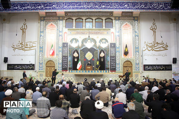مراسم سالروز شهادت امام جواد(ع) در حرم بانوی کرامت