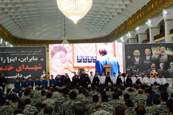 مراسم سالگرد شهدای خدمت در تبریز