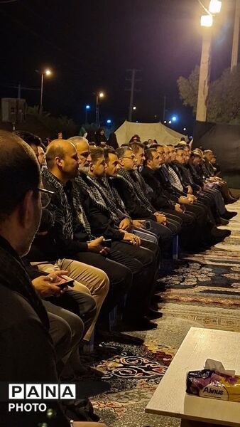 افتتاحیه موکب دانش‌آموزان و فرهنگیان عازم پیاده‌روی اربعین حسینی 
