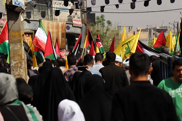 حضور پرشور مردم غیور شهرستان پاکدشت در راهپیمایی روز قدس