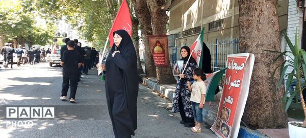 پیاده روی جاماندگان از وداع قائد امت