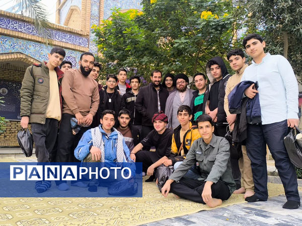 اردوی راهیان نور دانش آموزان پسر ناحیه 3 قم