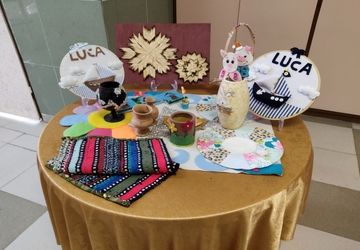 نمایشگاه هنرهای دستی دانش‌آموزان در کانون فرهنگی، تربیتی عصمت اردبیل 