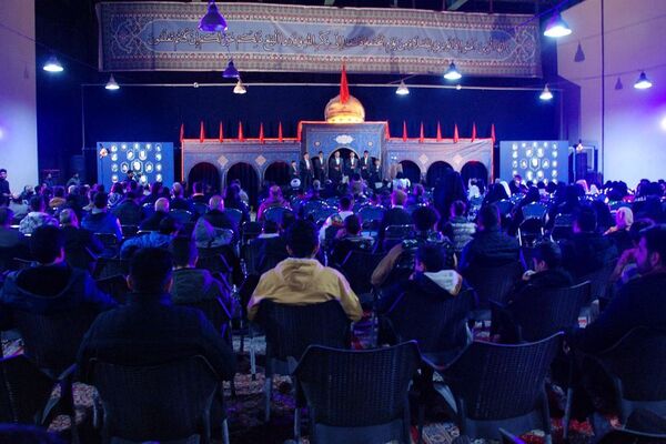 بزرگداشت پنجمین سالگرد شهادت شهید حاج قاسم سلیمانی در مصلی شهر قیامدشت ناحیه یک ری