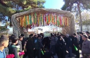 دانشگاه فرهنگیان آرامگاه 49 شهید گمنام دفاع مقدس