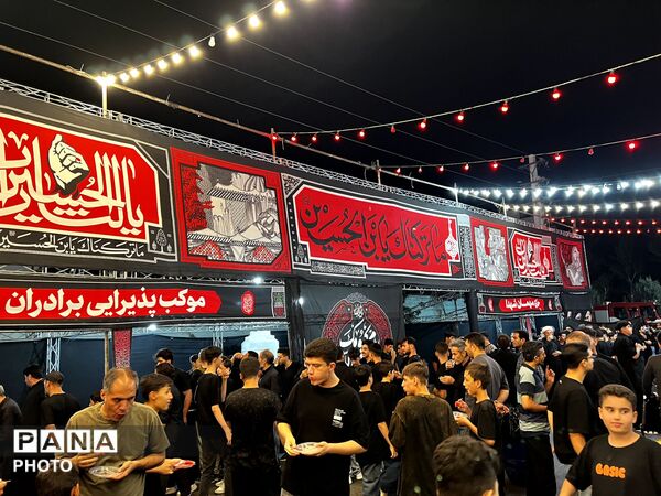 عزاداری دهه  سوم محرم در ساوجبلاغ  