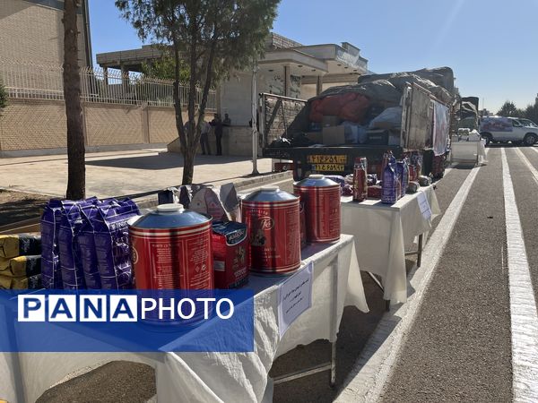 رو‌نمایی از کشفیات انتظامی فارس