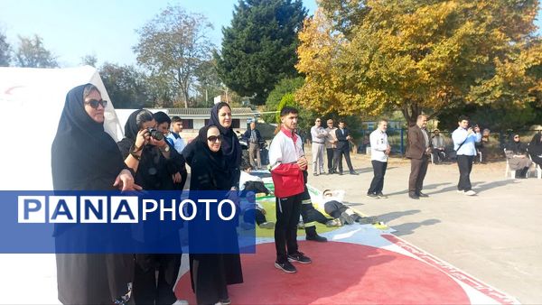 آژیر مانور زلزله در مدارس محمودآباد به صدا درآمد