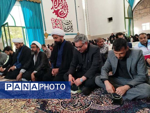 عزاداری سیدالشهدای خدمت «شهید آیت‌الله رئیسی» در کوهبنان