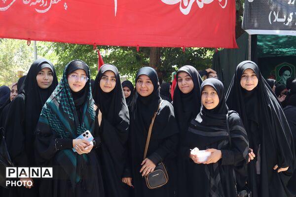 زائرانِ نرسیده به حریم؛ خروشِ اربعینی‌ها در قلبِ نیشابور