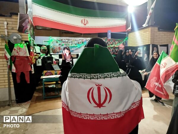موکب دانش‌آموزی در سوگواره اربعین شهادت رهبر انقلاب و شهدای دانش‌آموز میناب