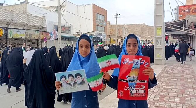 راهپیمایی روز قدس در لارستان