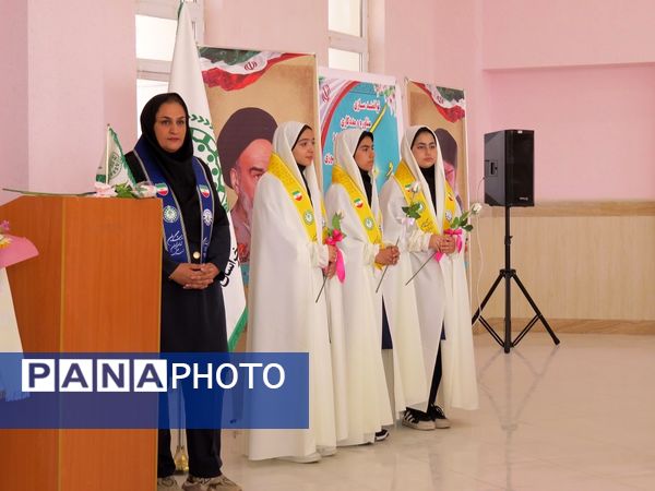 اردوی تمشک دختران بجنورد در اردوگاه شهید چمران 