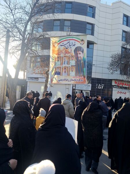 حضور دانش‌آموزان بجنوردی به همراه خانواده‌ها در اجتماع سراسری 
