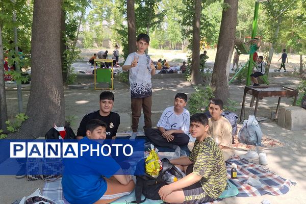 آخرین اردوی کلاس ششمی‌های آموزشگاه معارف۶ 