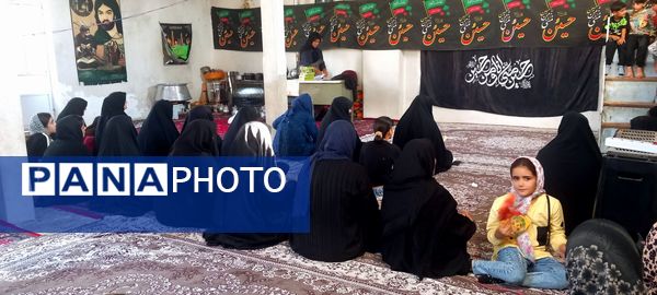 برگزاری باشکوه مراسم عزاداری امام رضا(ع) در نورآباد روستای سراب غضنفر