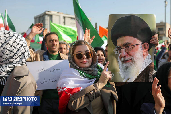 راهپیمایی محکومیت اقدامات تروریستی آمریکا و رژیم صهیونیستی علیه ملت ایران - 3
