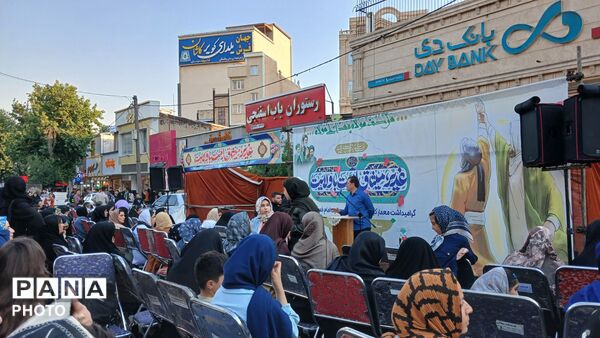 چند کیلومتری غدیر در خرم‌ آباد؛ تصویری از وحدت و ارادت مردم
