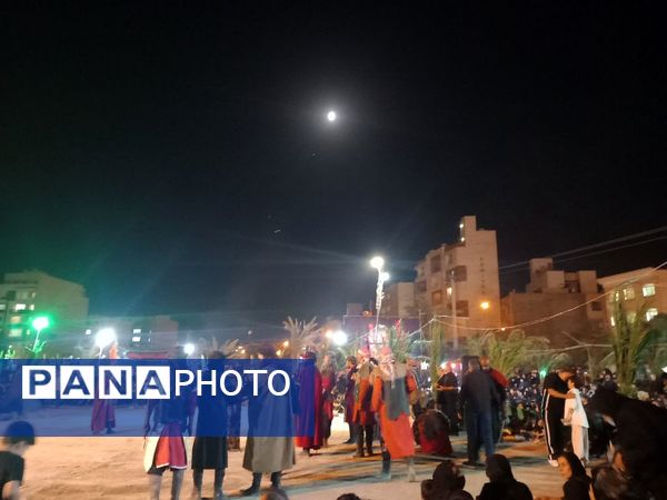 مراسم شام غریبان درناحیه 6 مشهد