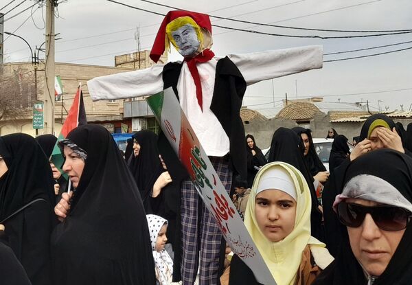 راهپیمایی مردم جعفرآباد قم در جشن سالگرد پیروزی انقلاب