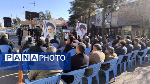 تجدید میثاق با شهدا در گناباد