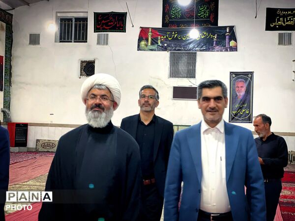 بازدید امام جمعه کاشمر از هیأت حسینی روستای جردوی