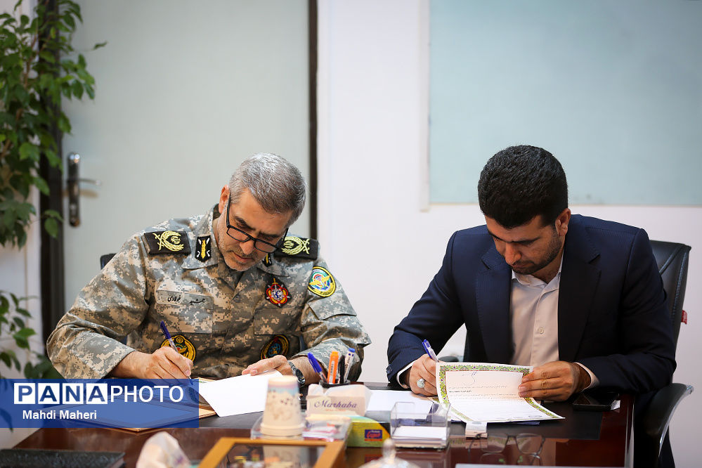 امضای تفاهم‌نامه همکاری وزارت آموزش‌و‌پرورش با سازمان ورزش نیروهای مسلح