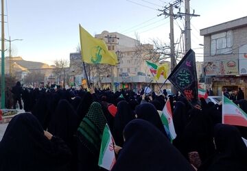 خروش مردم لرستان علیه مستکبران