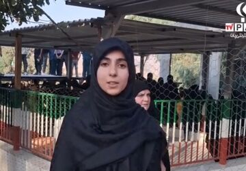 تشییع پیکر شهید والامقام «ابوالفضل حسینی‌فالحی»