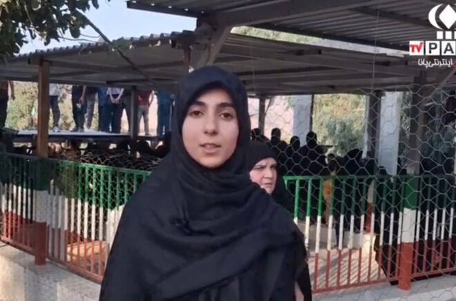تشییع پیکر شهید والامقام «ابوالفضل حسینی‌فالحی»