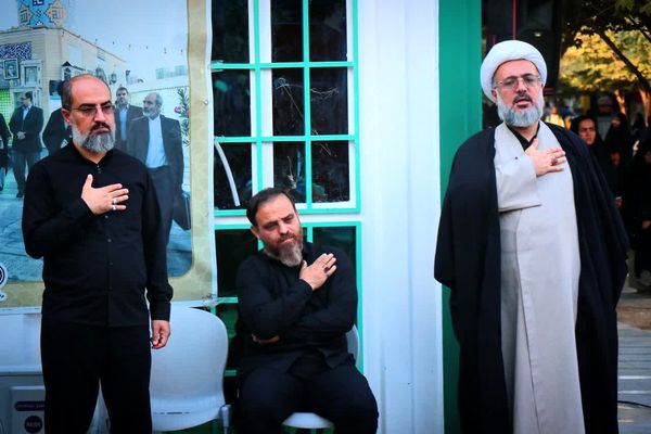 آیین سنتی عزاداری «چهارپایه خوانی» در قم