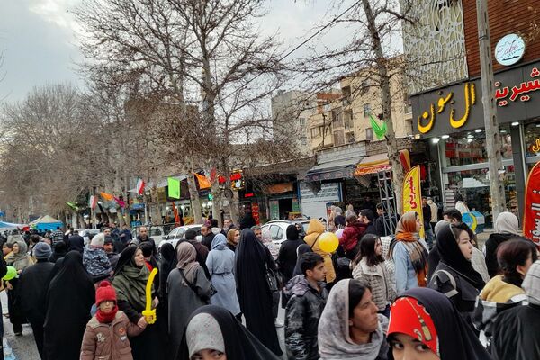 اجتماع بزرگ مردم شهرستان شهریار به مناسبت نیمه شعبان